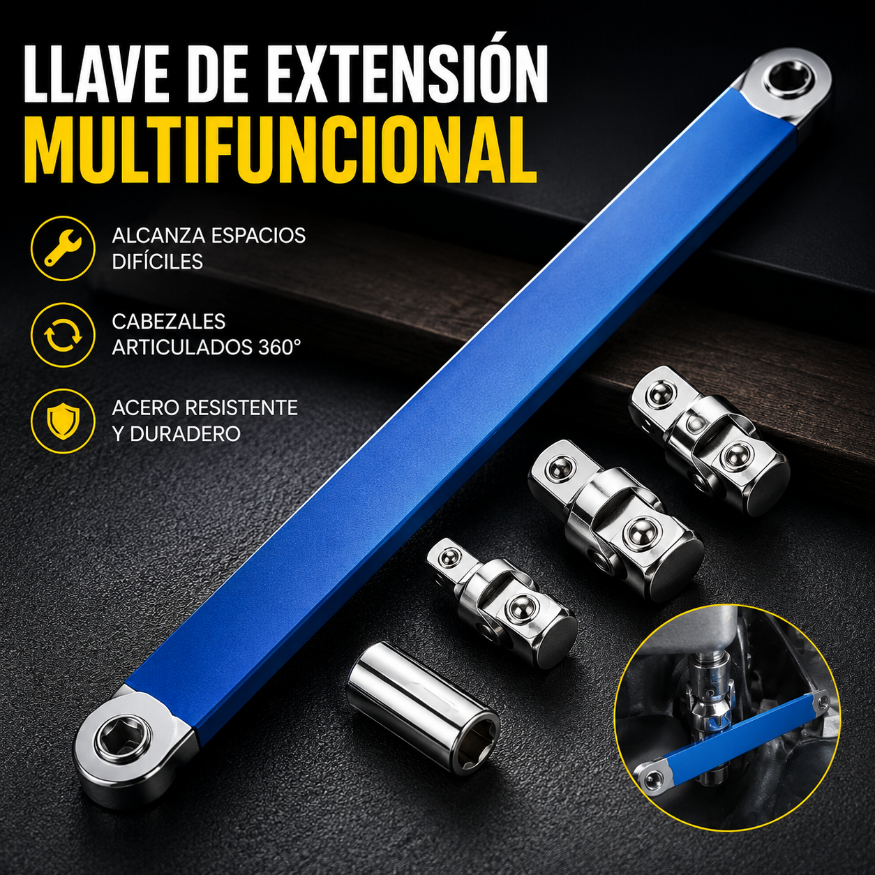 Torqix™ - Llave de extensión multifuncional