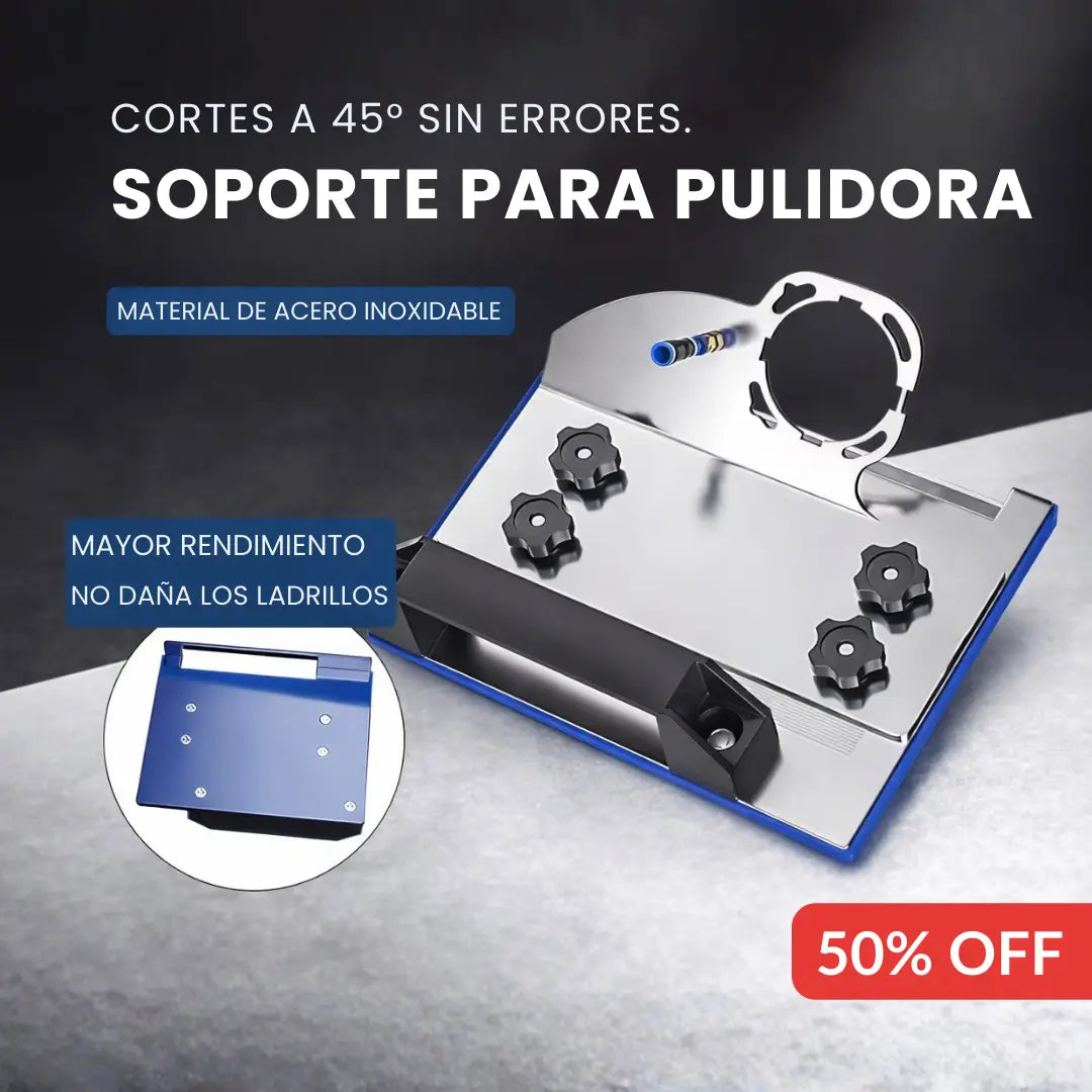 SOPORTE PARA CORTE BISELADO BiselPro 45 - Resultados profesionales desde el primer corte.