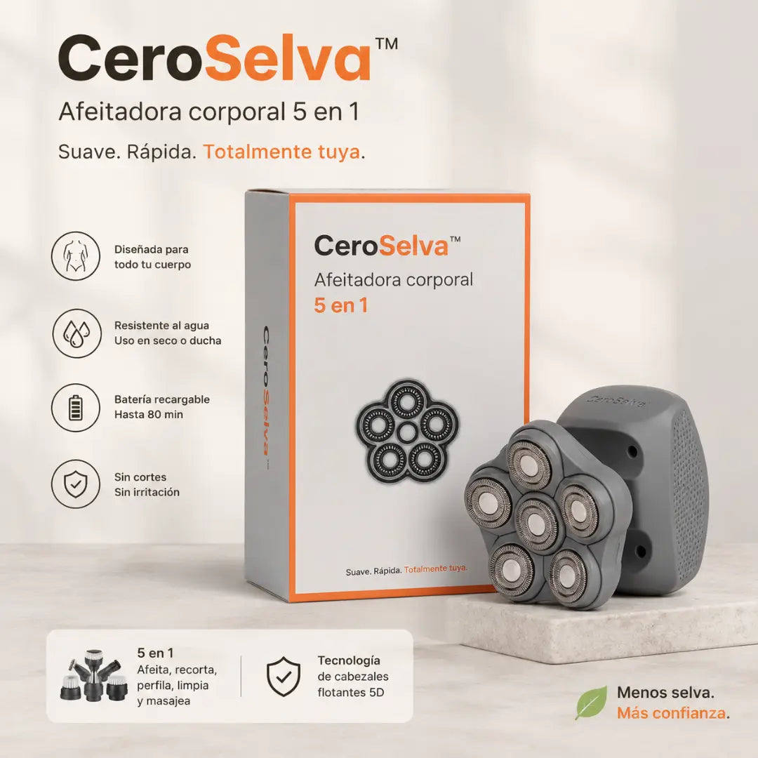 Afeitadora de trasero CeroSelva™