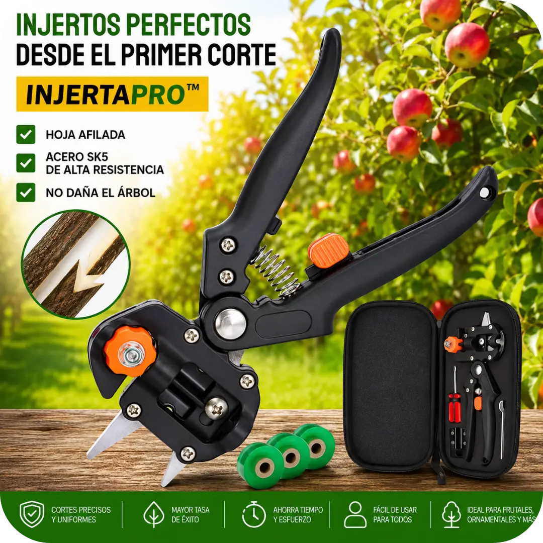INJERTAPro™ Injertos perfectos desde el primer corte.