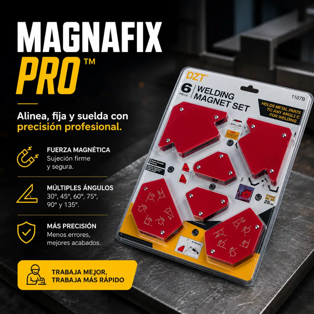 MAGNAFIX PRO™ Alinea, fija y suelda con precisión profesional