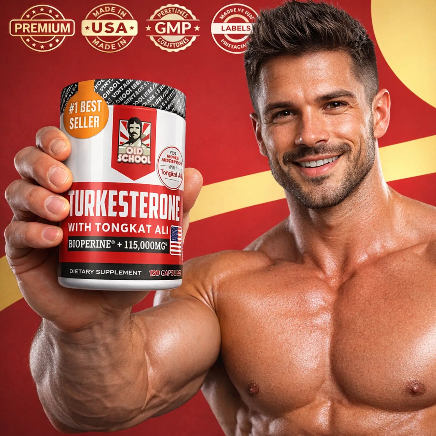 TURKESTERONE - Más fuerza y rendimiento