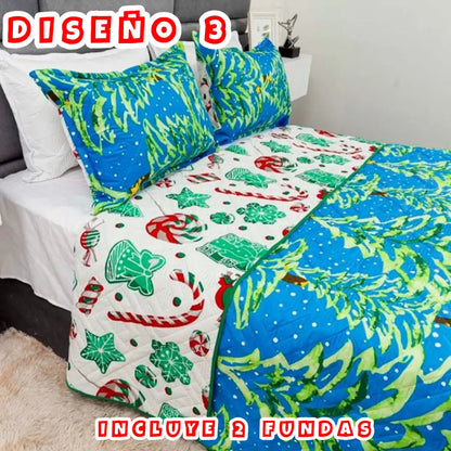 CUBRELECHOS SUEÑOS DE NAVIDAD