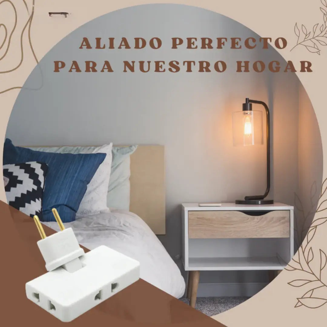 ENCHUFE PLANO MULTIPLE . EasyLinks®