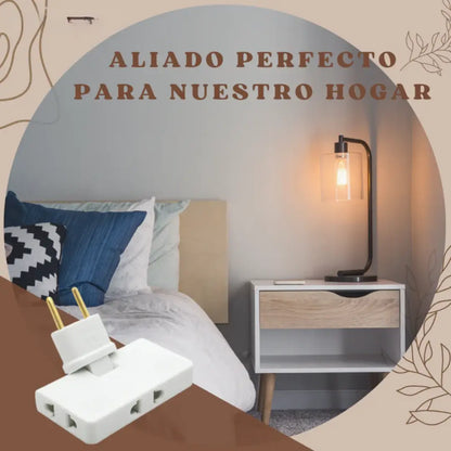 ENCHUFE PLANO MULTIPLE . EasyLinks®