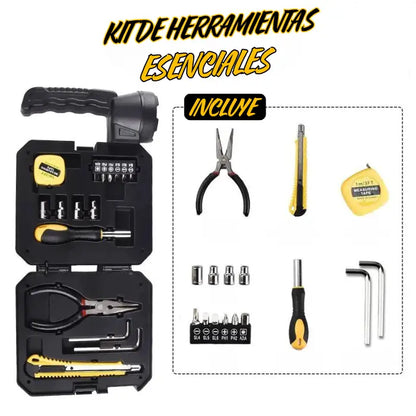 LAMPARA SOLAR MAS CAJA DE HERRAMIENTAS ECOLIGTH TOOLBOX®