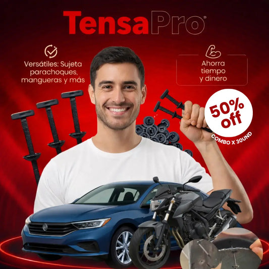 TensaPro® - Clic para carro combo x 30 und